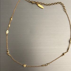 Luv AJ choker necklace in gold